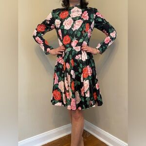 Floral Long Sleeve Dress